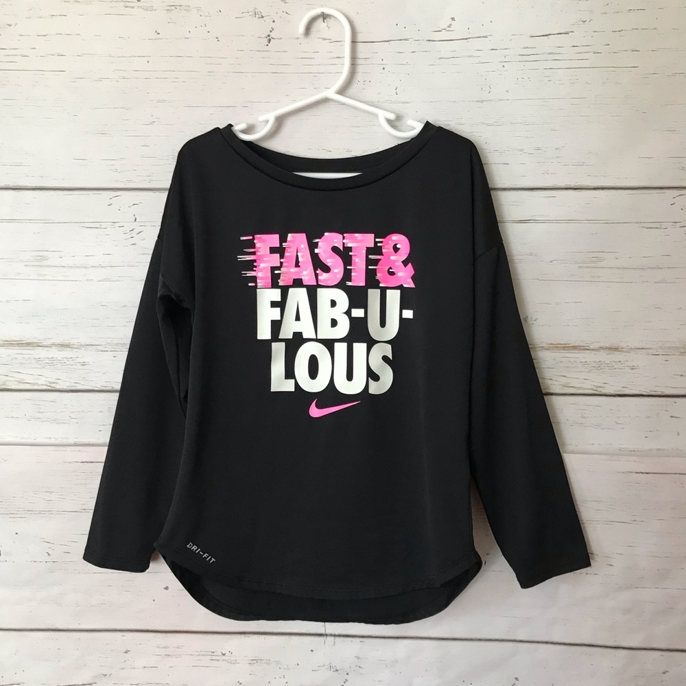 Girls Nike Dri Fit tee